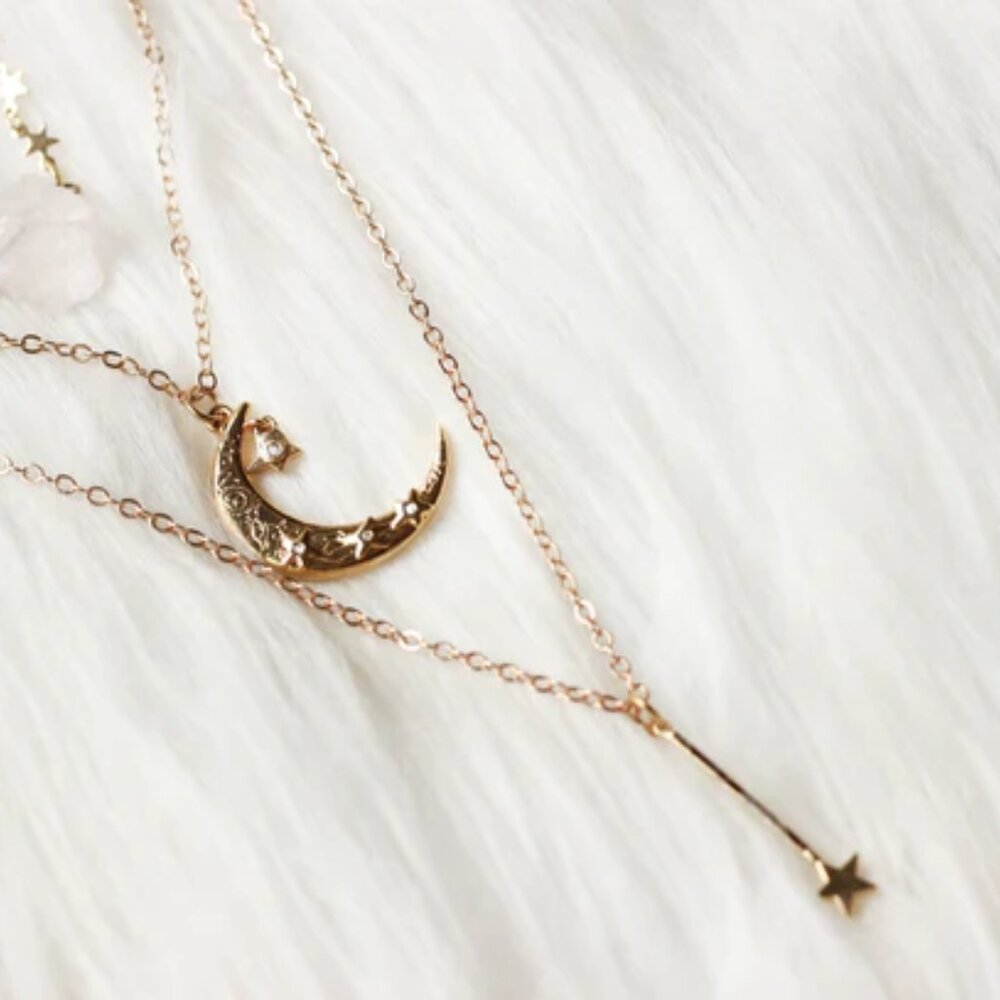 Bohindie Stream "See you in a dream" choker layer necklace. Like New! - Picture 3 of 5
